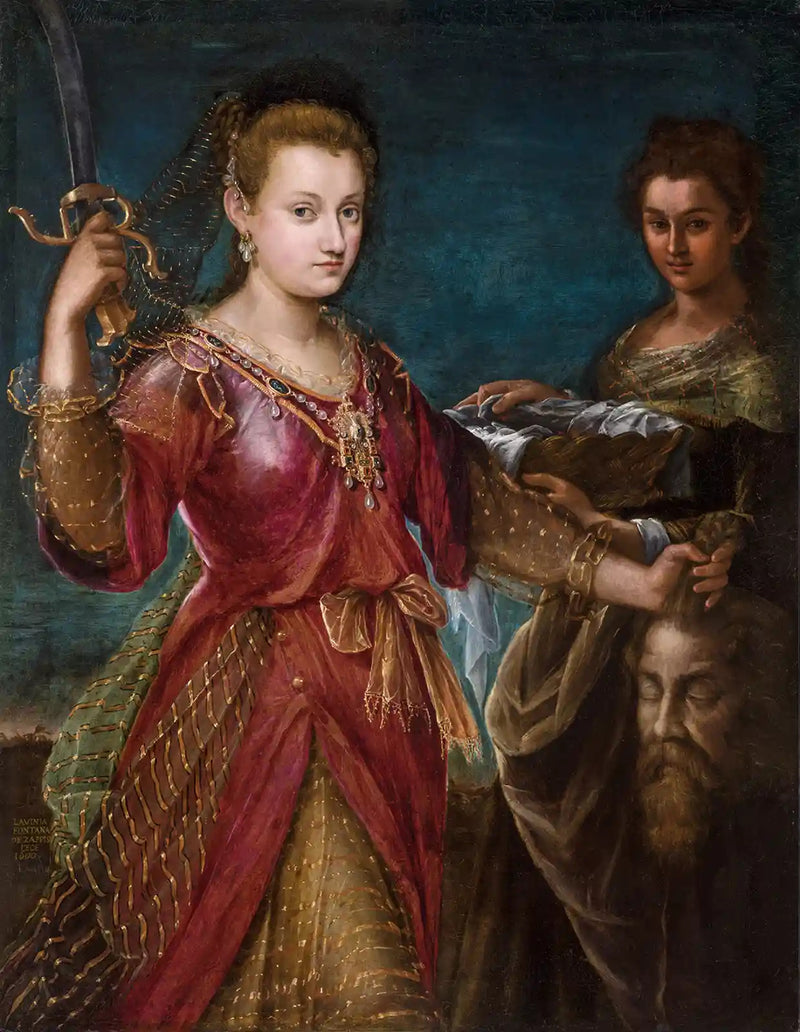 Judith avec la tête d'Holopherne - Lavinia Fontana