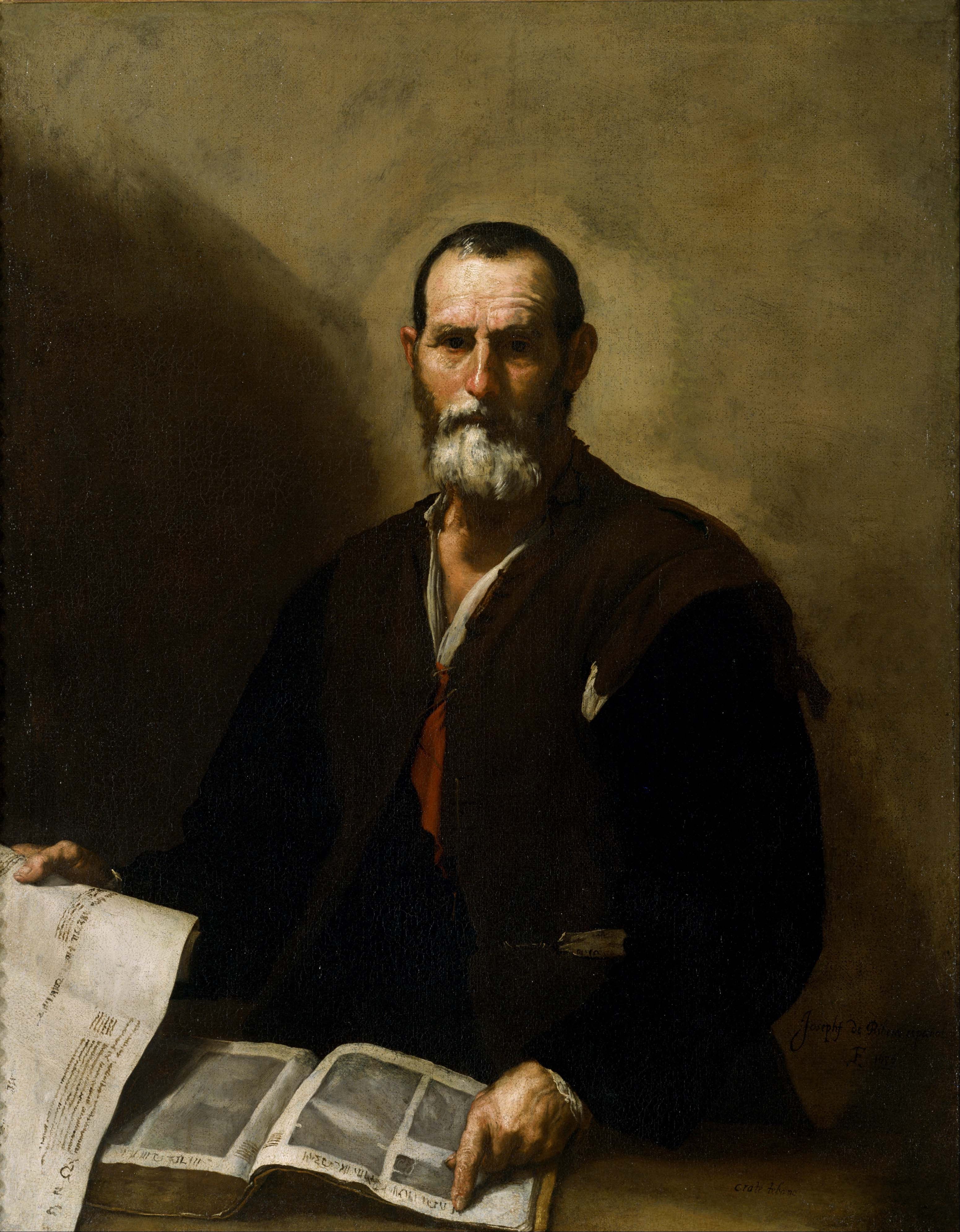 Philosophe Crates - Jusepe de Ribera