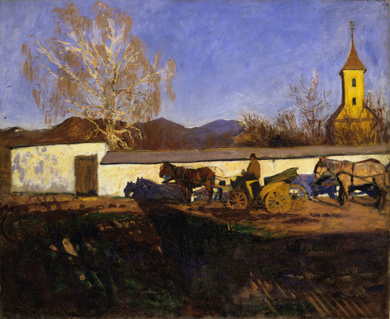 Soir de mars - Károly Ferenczy
