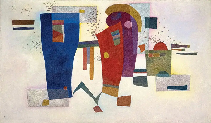 Contraste accompagné - Vassily Kandinsky