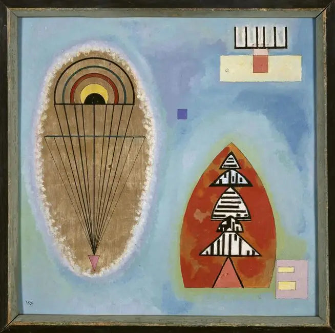 Reproduction du tableau « Froid - Vassily Kandinsky » par Alpha Reproduction en peinture à l’huile