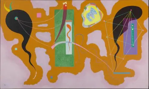 Le vert pénétrant - Vassily Kandinsky