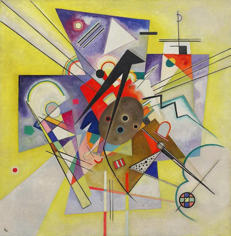 Accompagnement jaune - Vassily Kandinsky