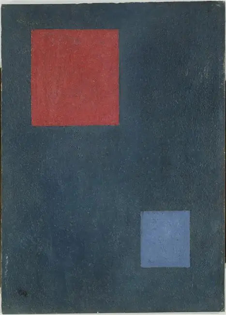 Deux carrés - Vassily Kandinsky