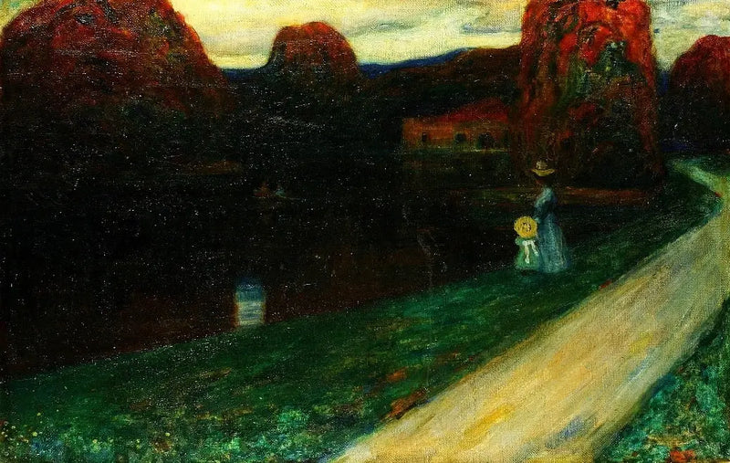 Le soir. - Vassily Kandinsky