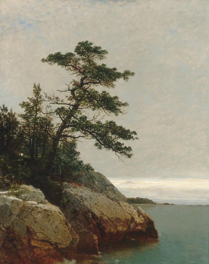 Le vieux pin, Darien, Connecticut - John Frederick Kensett