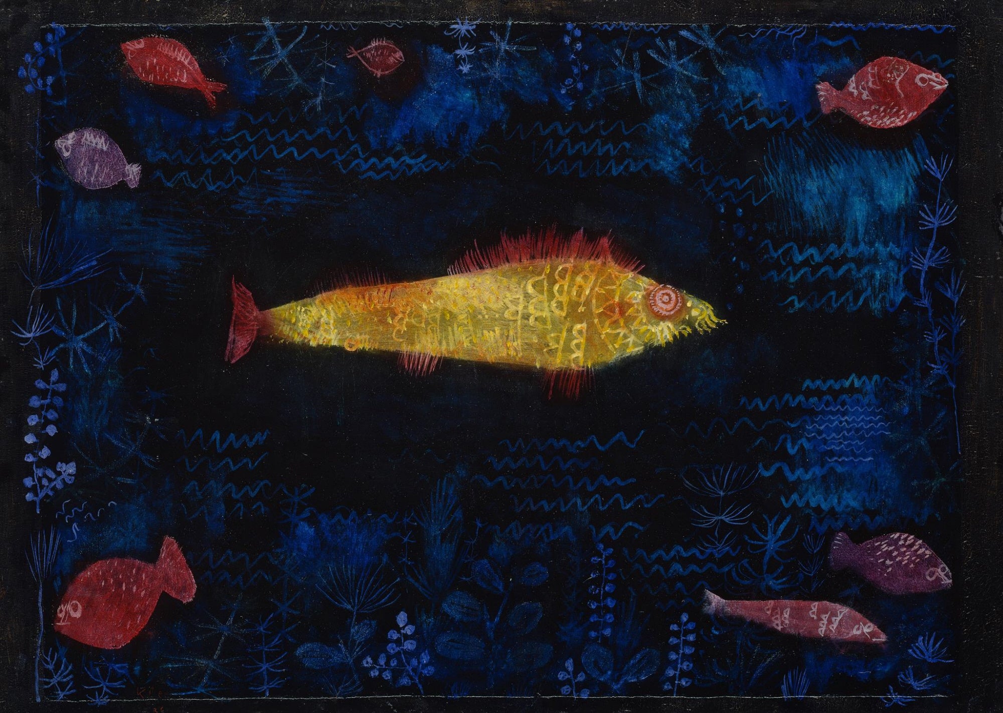 Le poisson rouge - Paul Klee