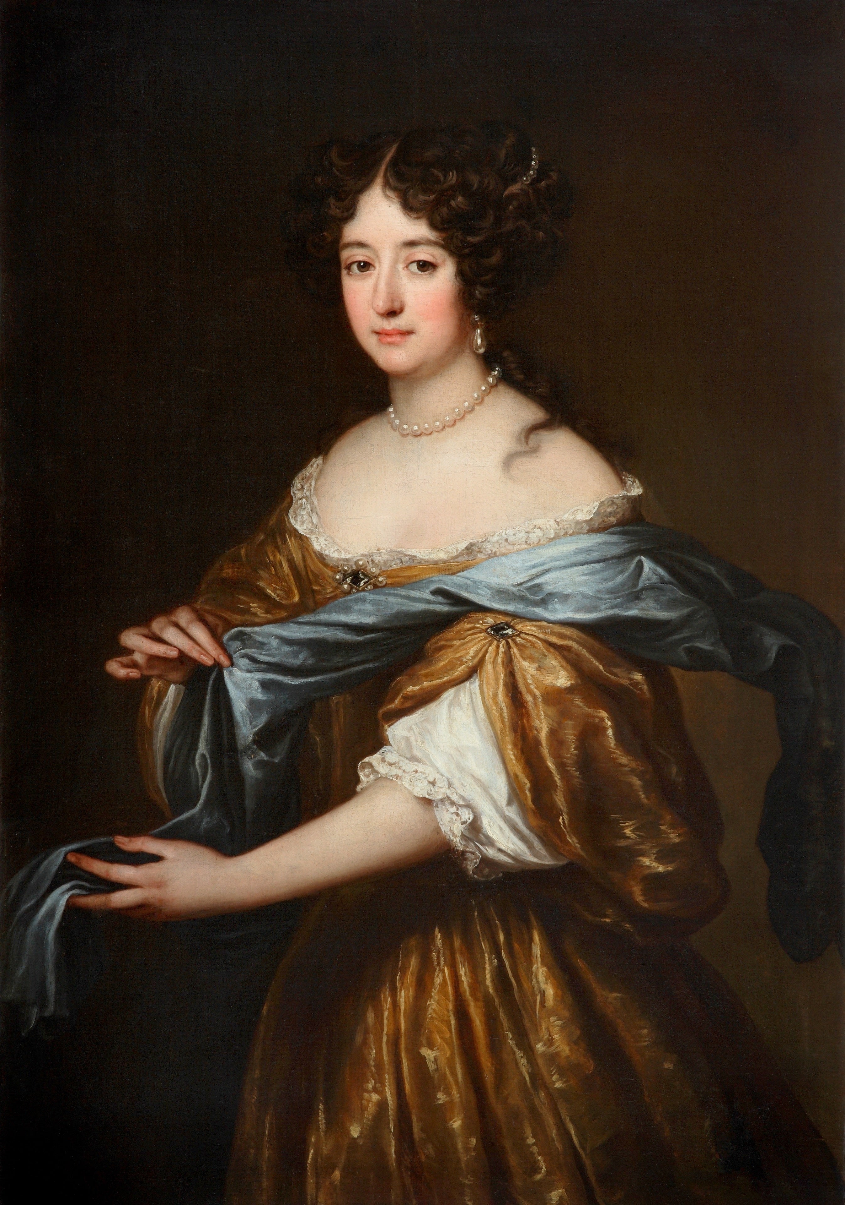 Portrait de Konstancja Krystyna Wielopolska née Komorowska - Pierre Mignard