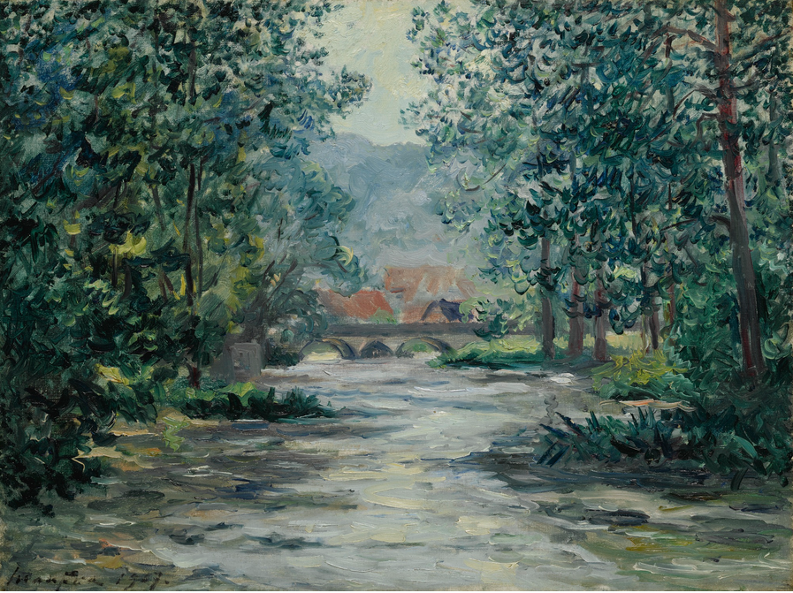 Les Courants du Loir, Lavardin, Loir-et-Cher - Maxime Maufra