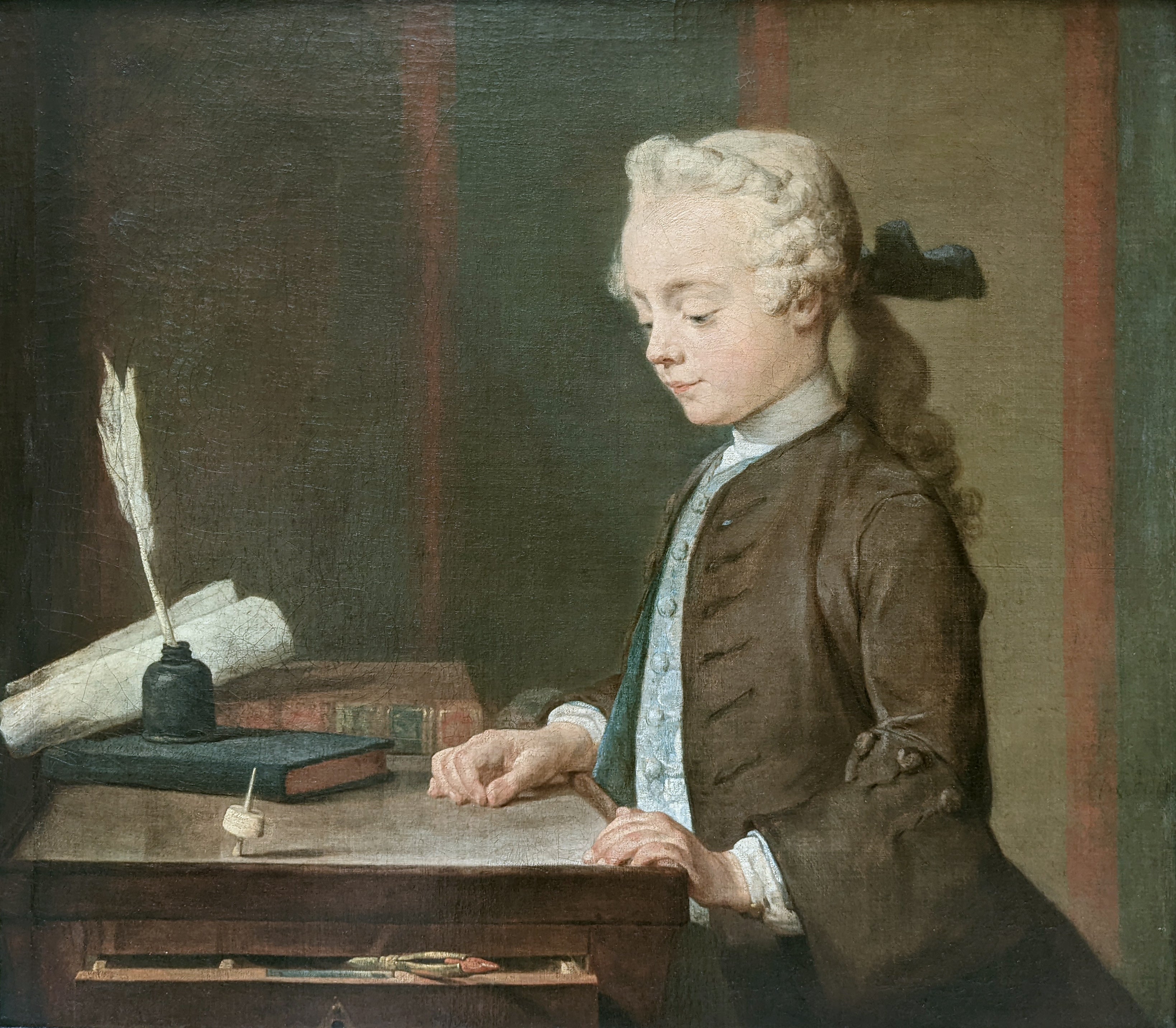 L'Enfant au toton - Jean Siméon Chardin