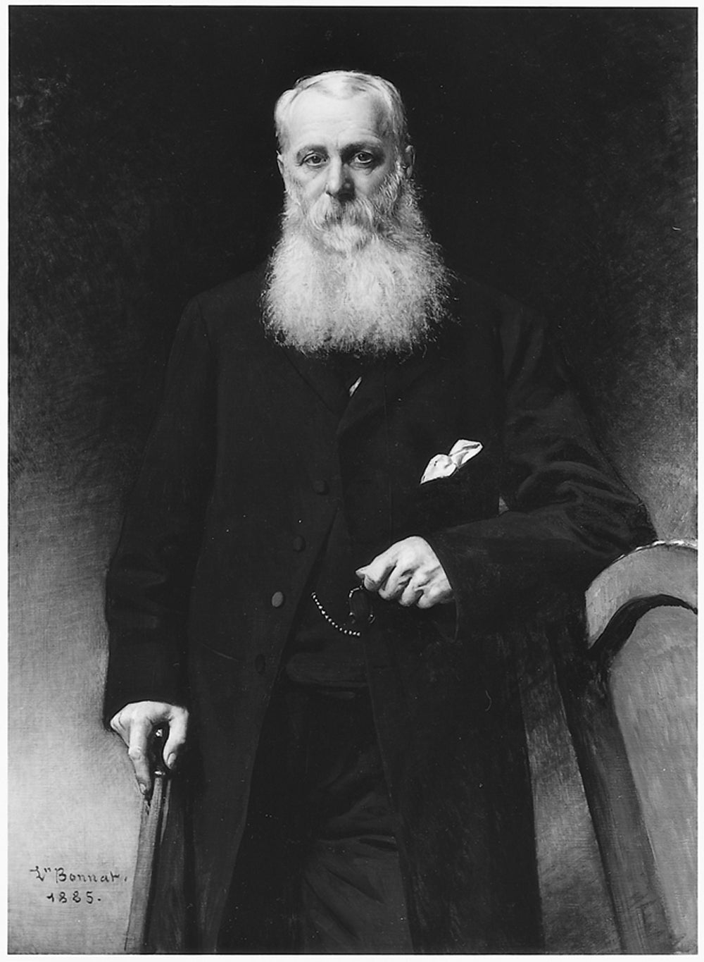 Portrait de George Aloysius Lucas - Léon Bonnat