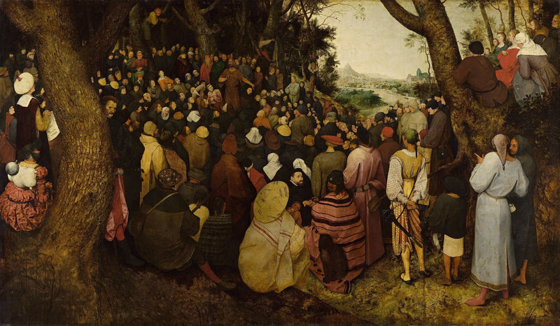 La Prédication de Saint Jean-Baptiste - Pieter Brueghel the Elder