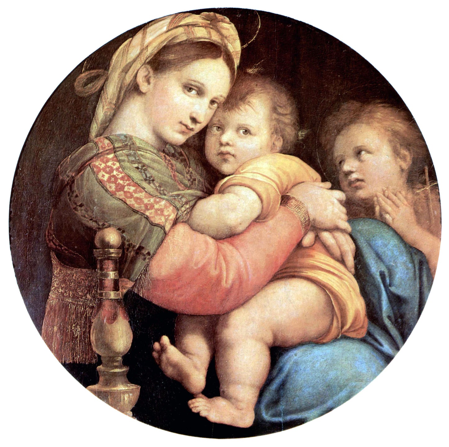 La Vierge à la chaise – Raphaël Sanzio (vers 1513–1514)