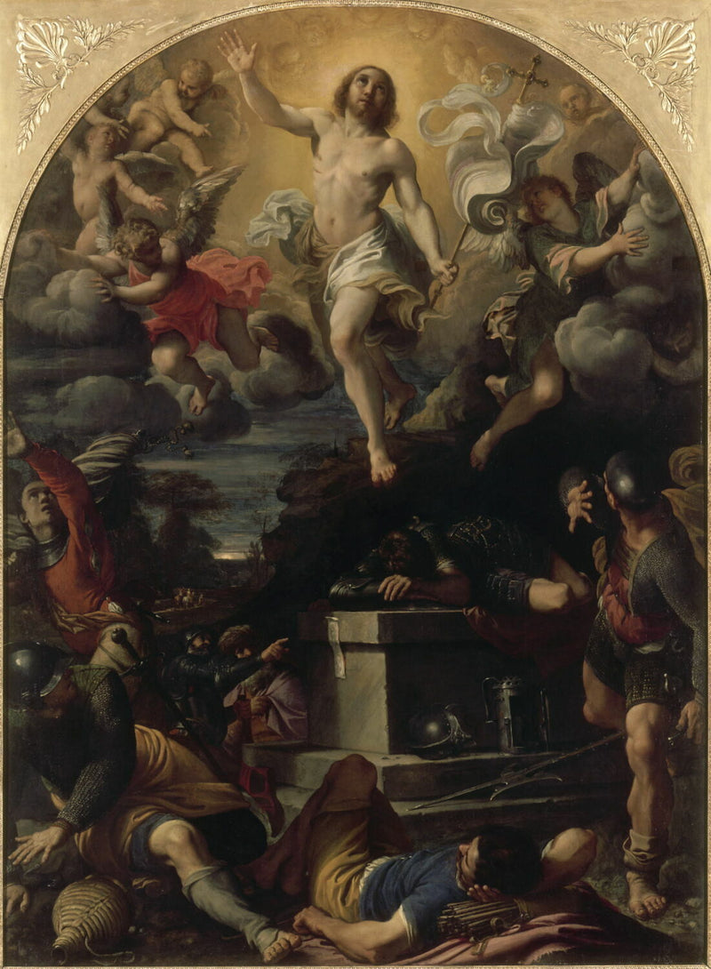La Résurrection du Christ - Annibale Carracci