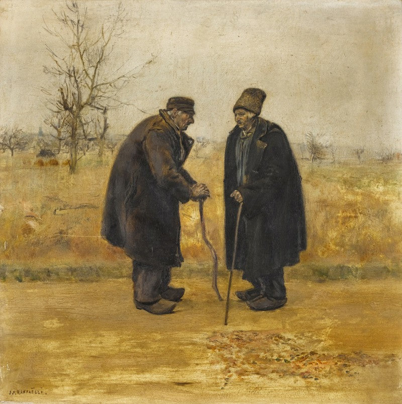 La rencontre - Jean-François Raffaëlli