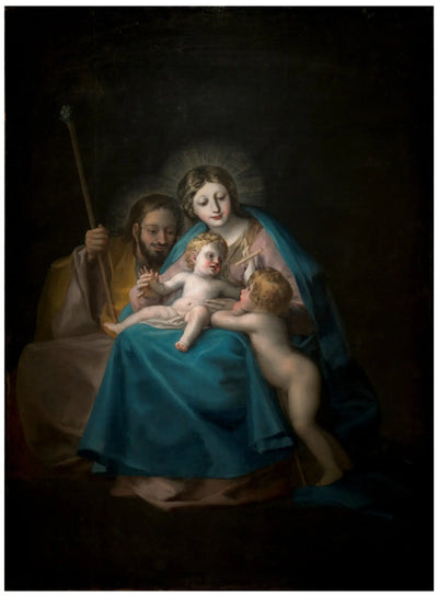 Reproduction du tableau « La Sainte Famille - Francisco de Goya » par Alpha Reproduction en peinture à l’huile