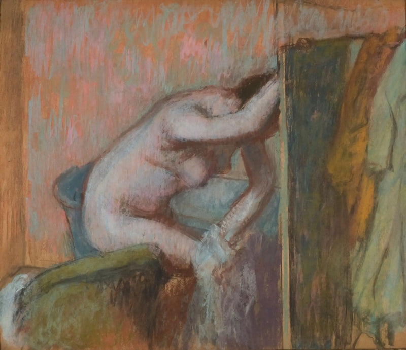 La Toilette après le bain - Edgar Degas