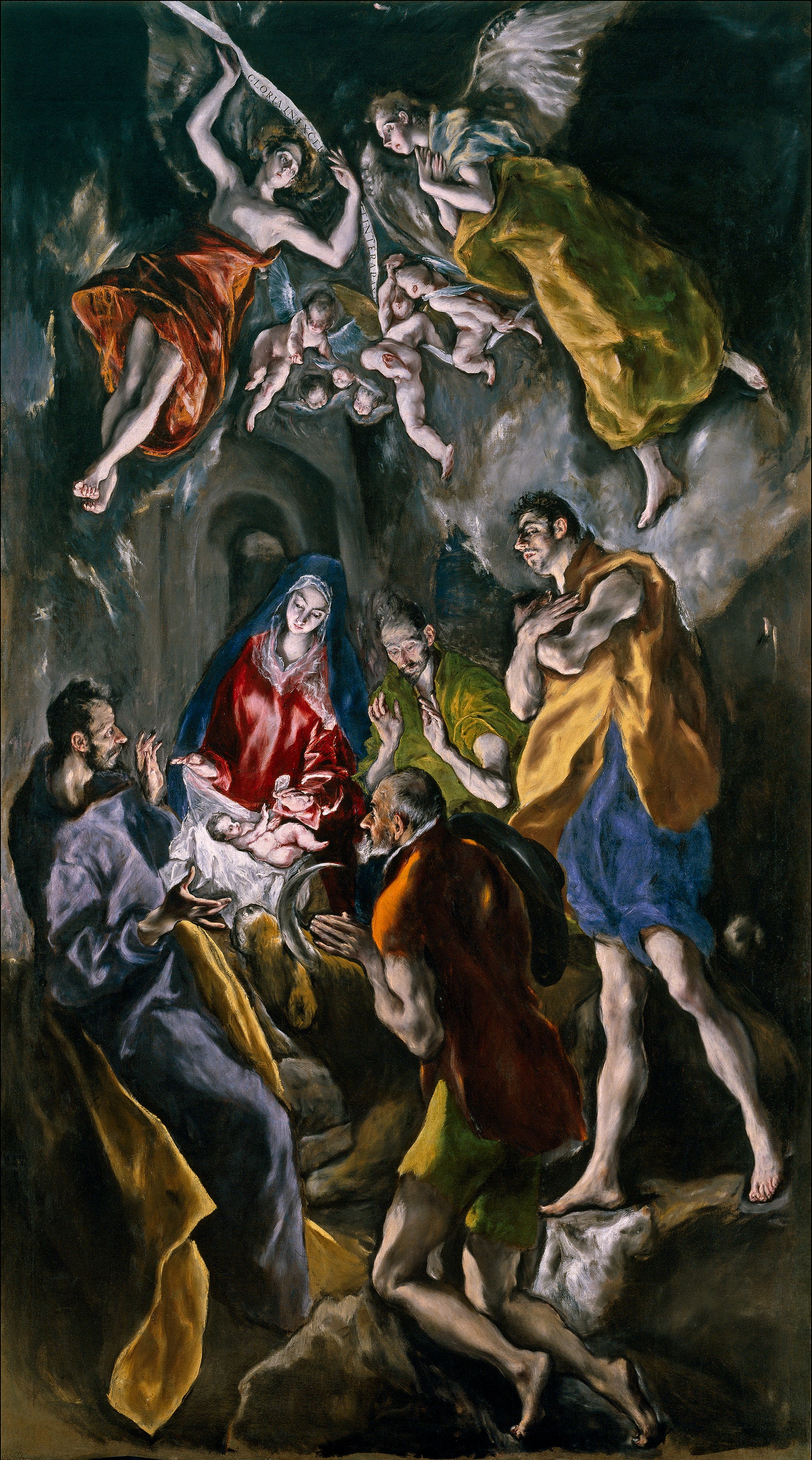 L'Adoration des bergers - El Greco