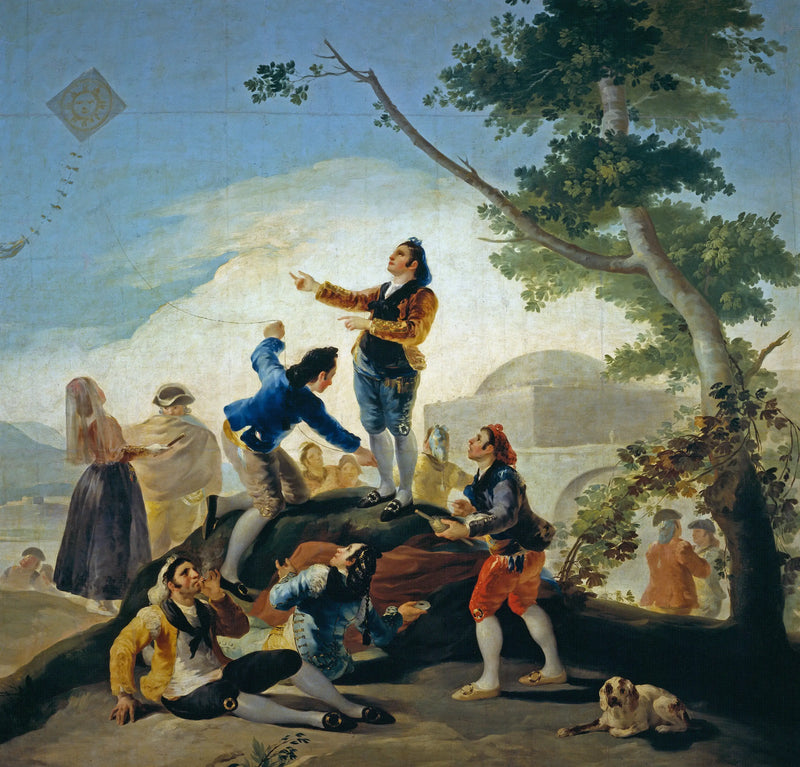 Le Cerf-volant - Francisco de Goya