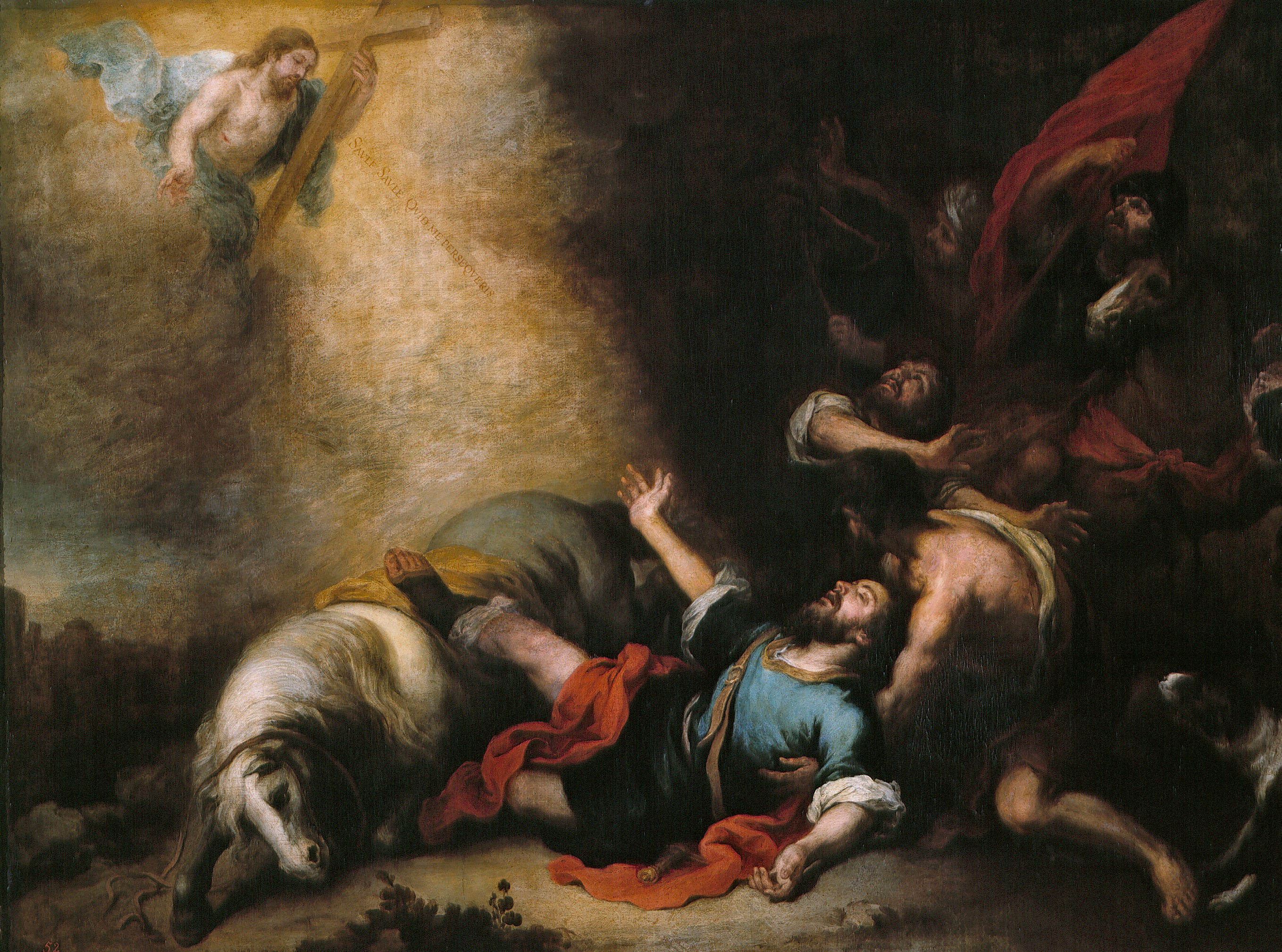 Conversion de saint Paul - Bartolomé Esteban Murillo
