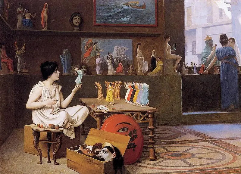 La peinture insufflant la vie à la sculpture - Jean-Léon Gérôme