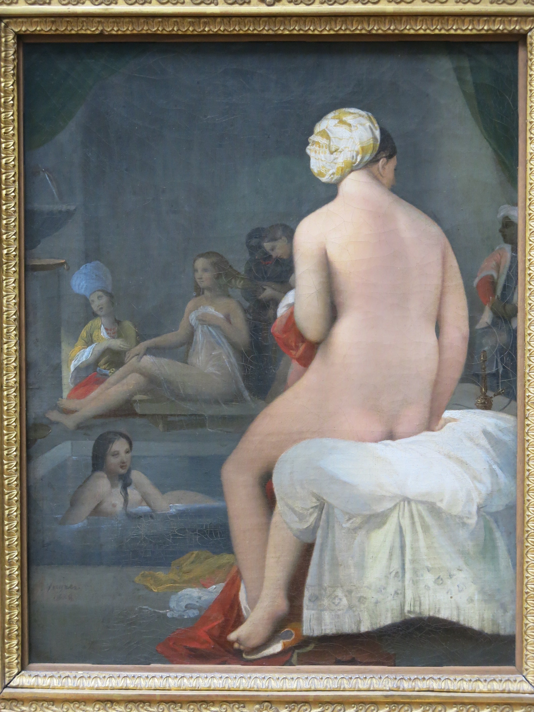 La Petite Baigneuse ; Intérieur du harem - Jean-Auguste-Dominique Ingres