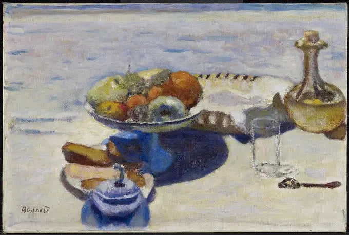 La table garnie - Pierre Bonnard