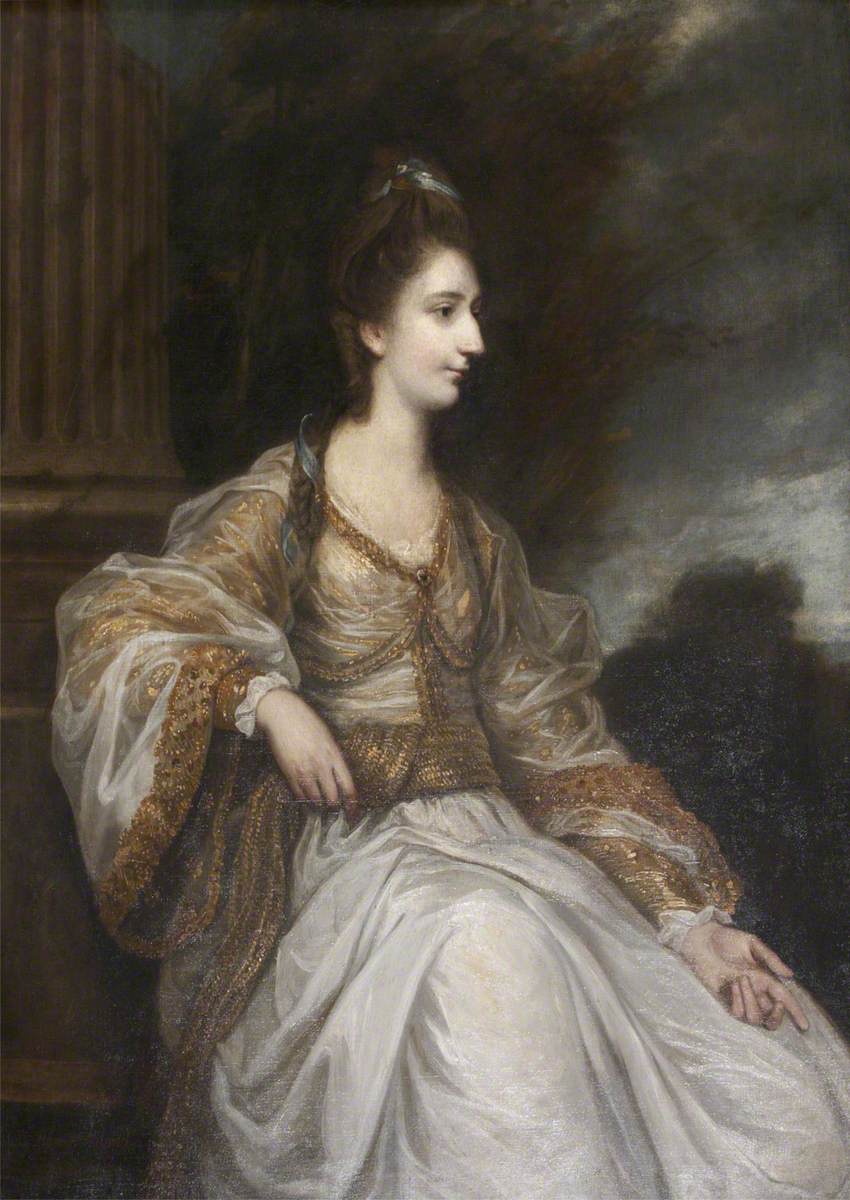 Lady « Harriot » Christian Henrietta Caroline Fox-Strangways, Mme John Dyke Acland (1749/50-1815) - Joshua Reynolds