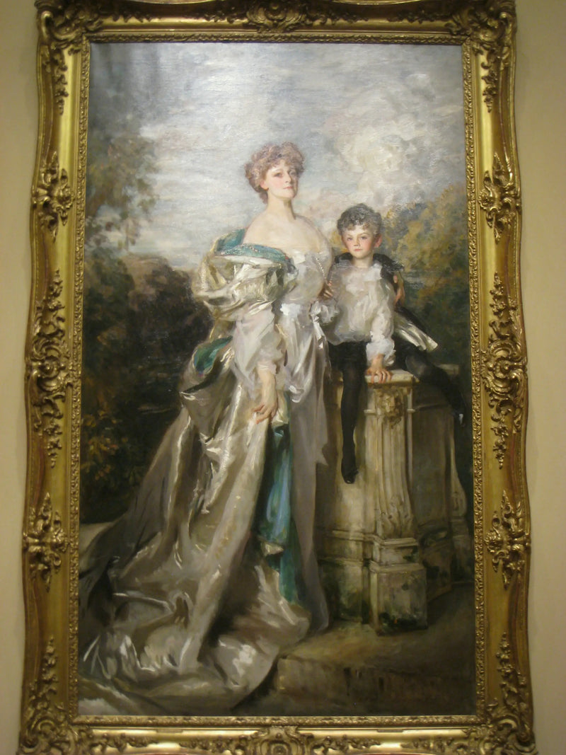 Portrait de Lady Warwick et de son fils - John Singer Sargent