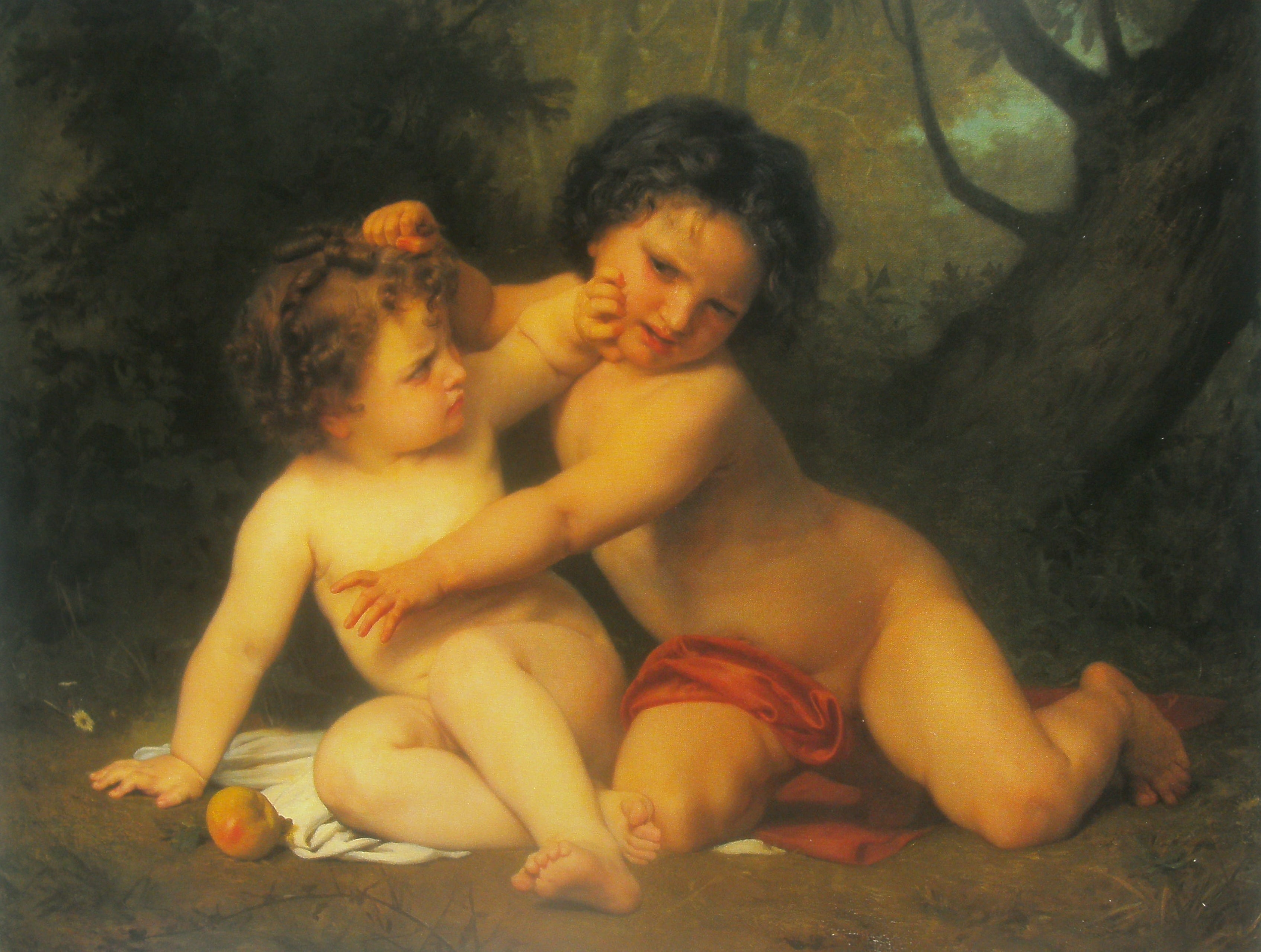Reproduction du tableau « La Guerre - Bouguereau » par Alpha Reproduction en peinture à l’huile