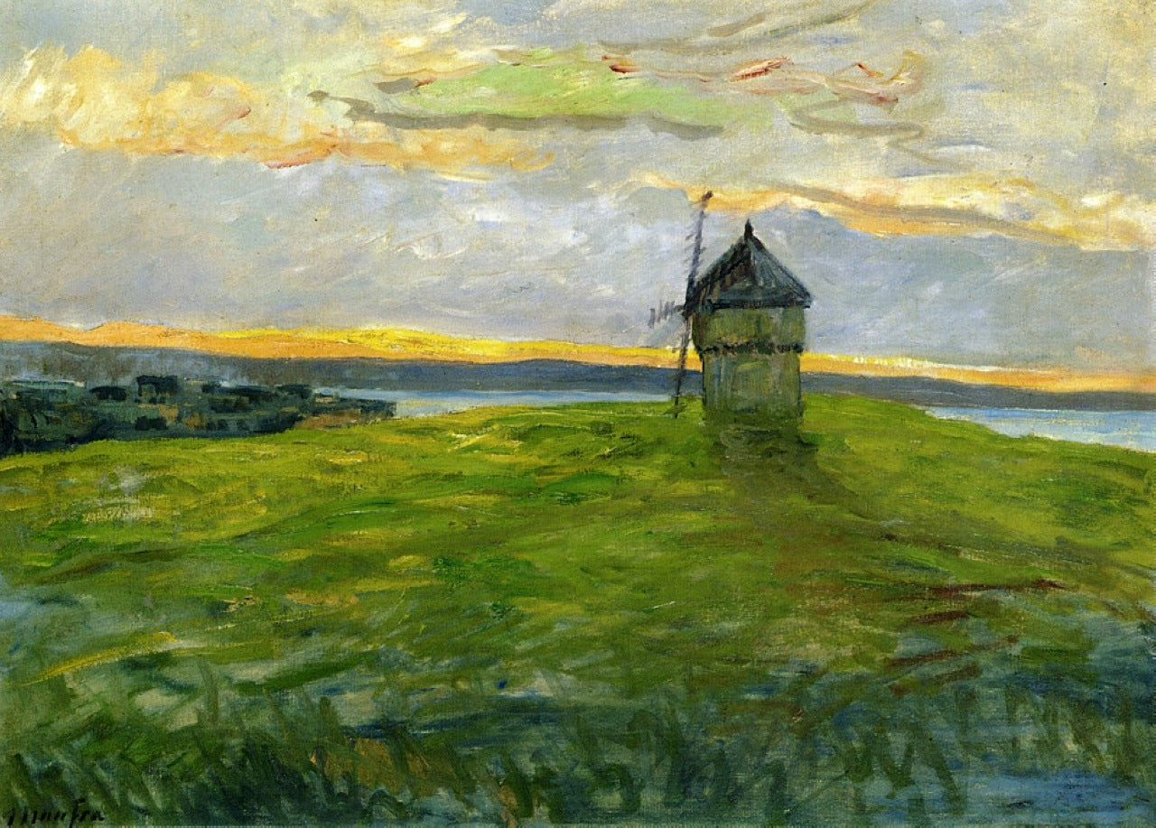 Paysage avec moulin - Maxime Maufra