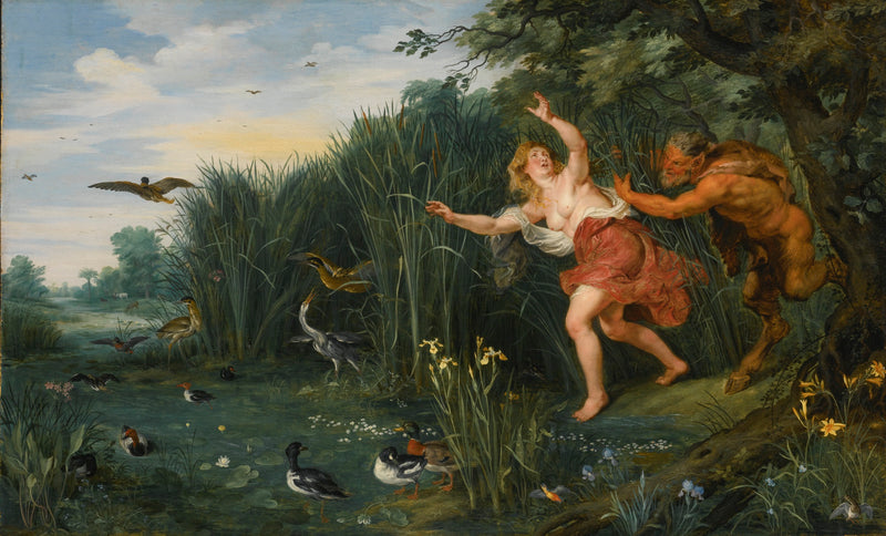 Pan et Syrinx - Jan Brueghel le Jeune