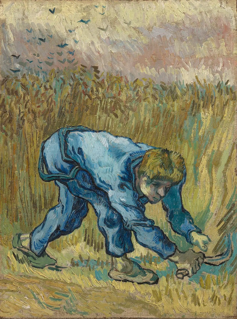 Le Faucheur (d'après Millet) - Vincent van Gogh