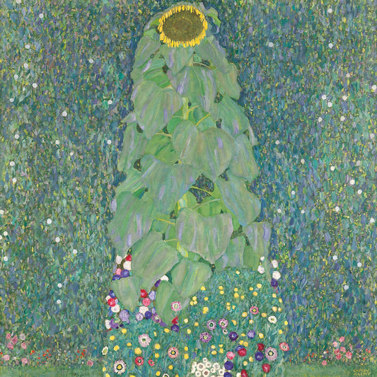 🌻🎨 Le Tournesol – Gustav Klimt (1907)