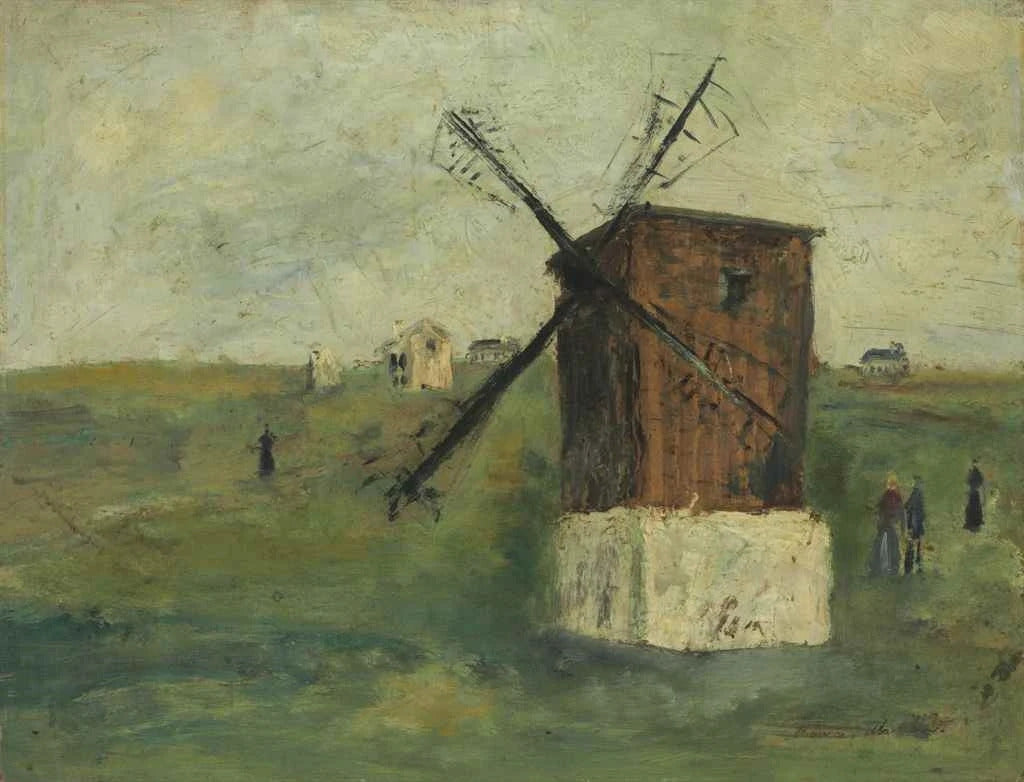 Le Moulin à l'île d'Ouessant - Maurice Utrillo