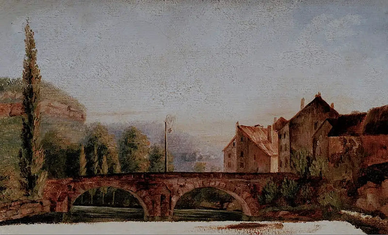 Le Pont de Nahin - Gustave Courbet