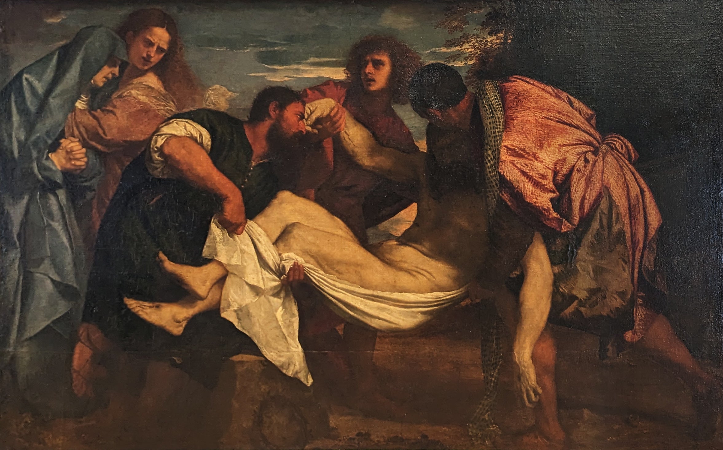 Le Transport du Christ au tombeau - Titian