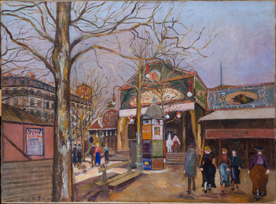 Le cirque - Maurice Utrillo