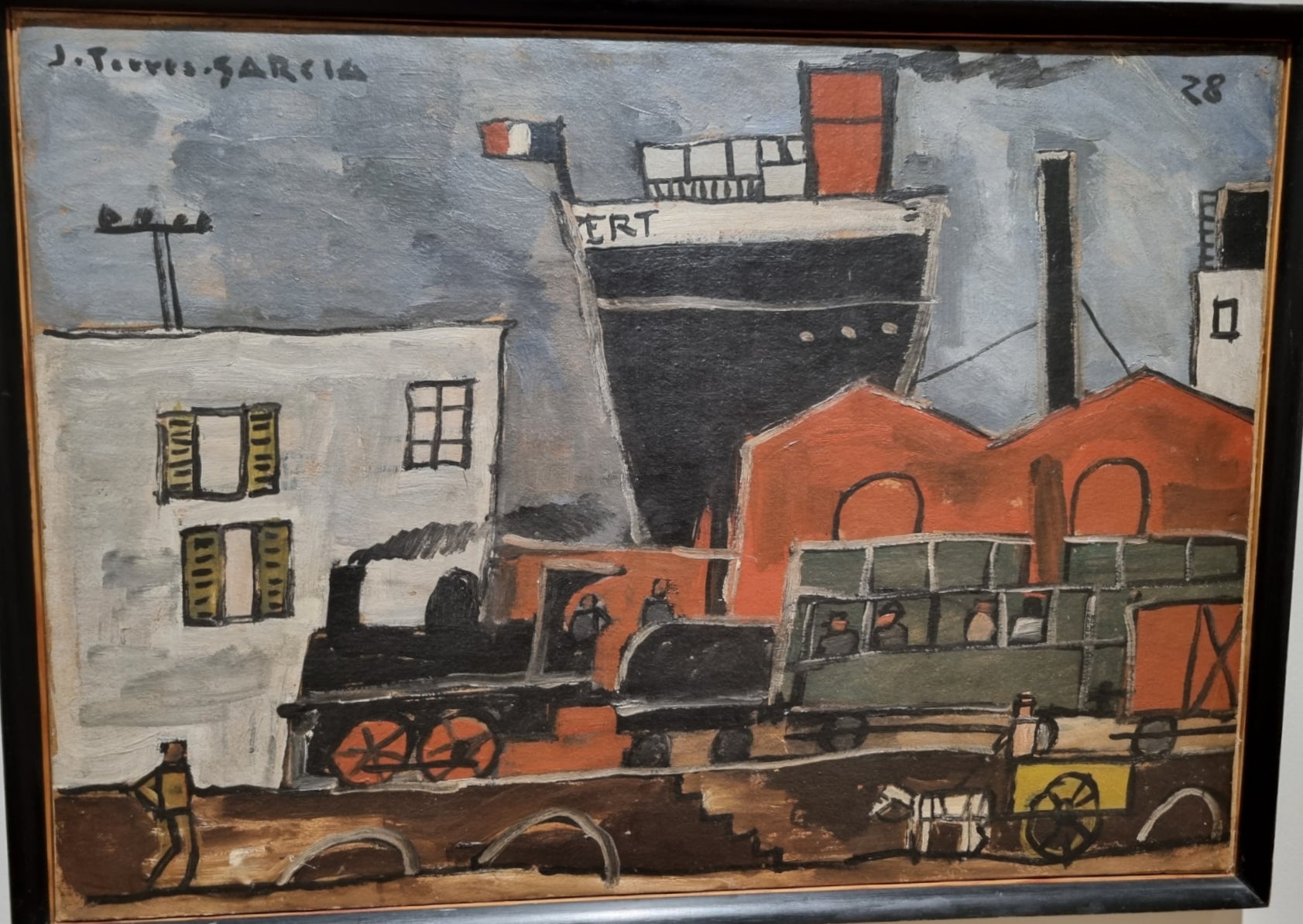 Le port - Joaquín Torres García