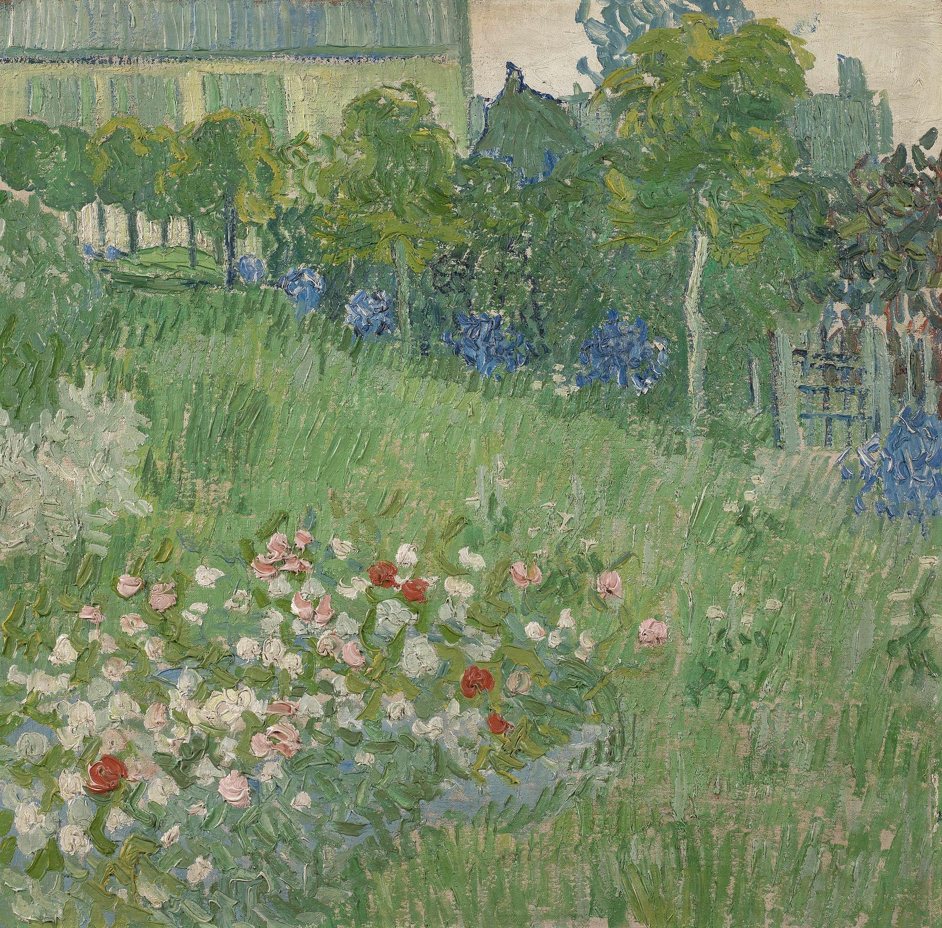 Le jardin de Daubigny - Vincent van Gogh