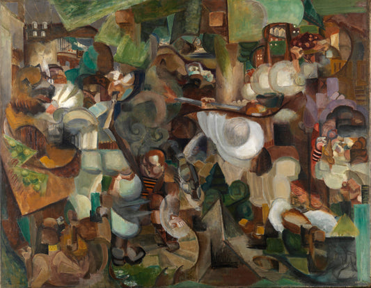 🐻 Les Montagnards attaqués par des ours – Henri Le Fauconnier (1912)