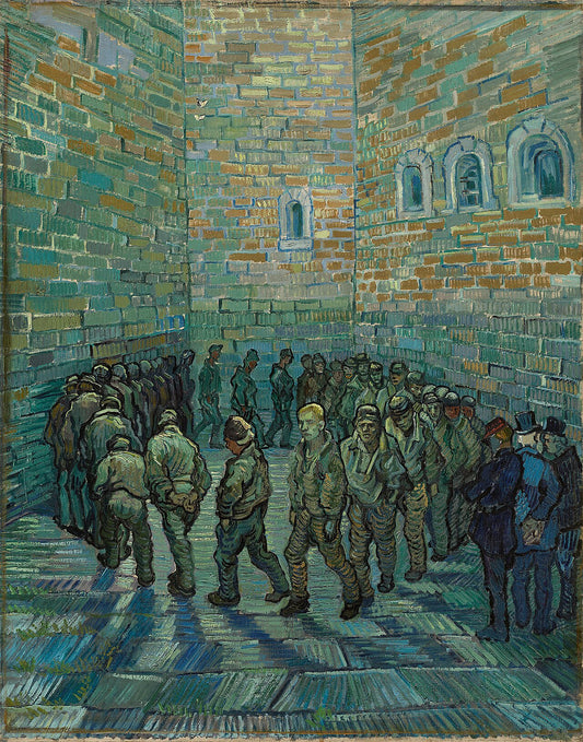 🚶‍♂️ Les Négociations des prisonniers – Vincent van Gogh (1890)