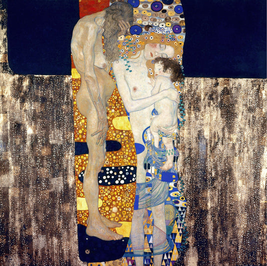 🌺✨ Les Trois Âges de la Femme – Gustav Klimt (1905)