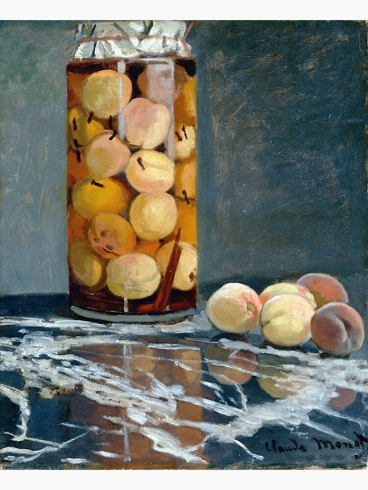 Les produits de la pêche - Claude Monet