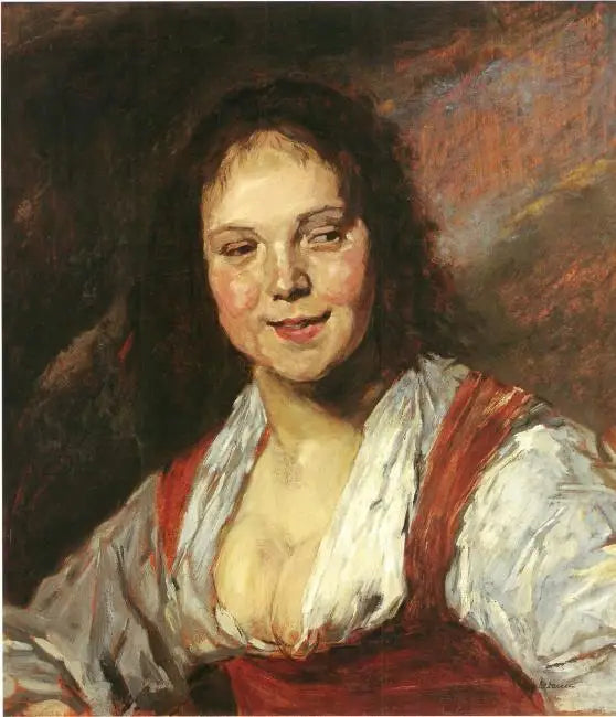 Copie de la Bohémienne d'après Frans Hals (Jeune femme) - Max Liebermann