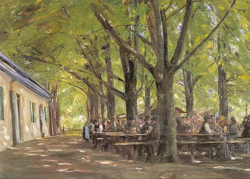brasserie de campagne à Brannenbourg - Max Liebermann
