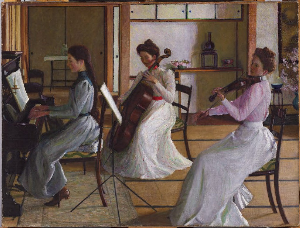 Le Trio, Tokyo, Japon - Lilla Cabot Perry