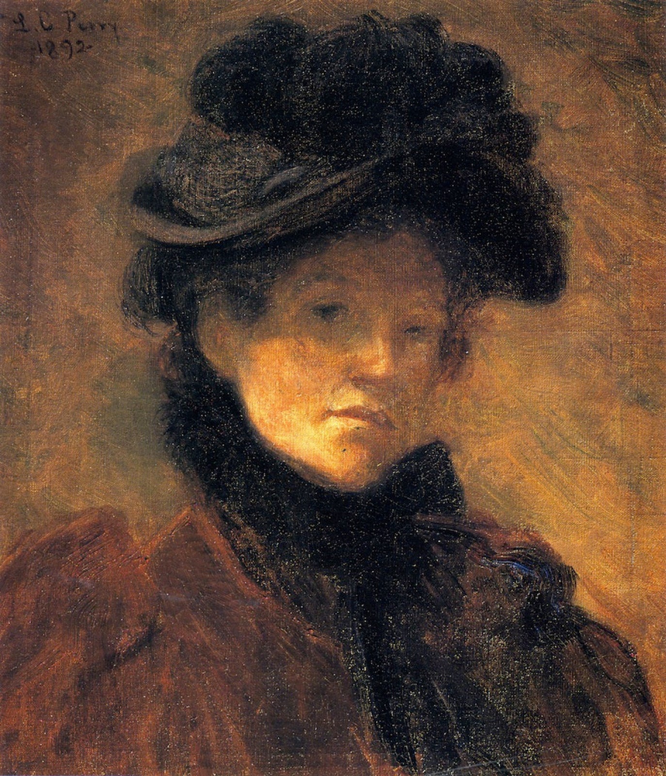 Autoportrait - Lilla Cabot Perry
