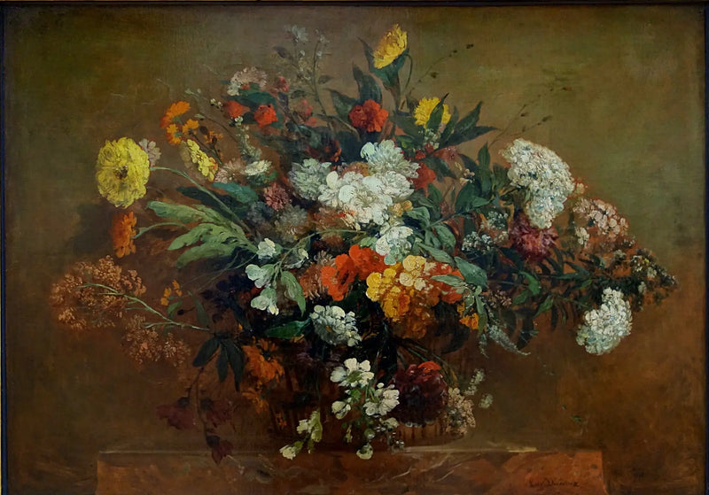 Bouquet champêtre - Eugène Delacroix
