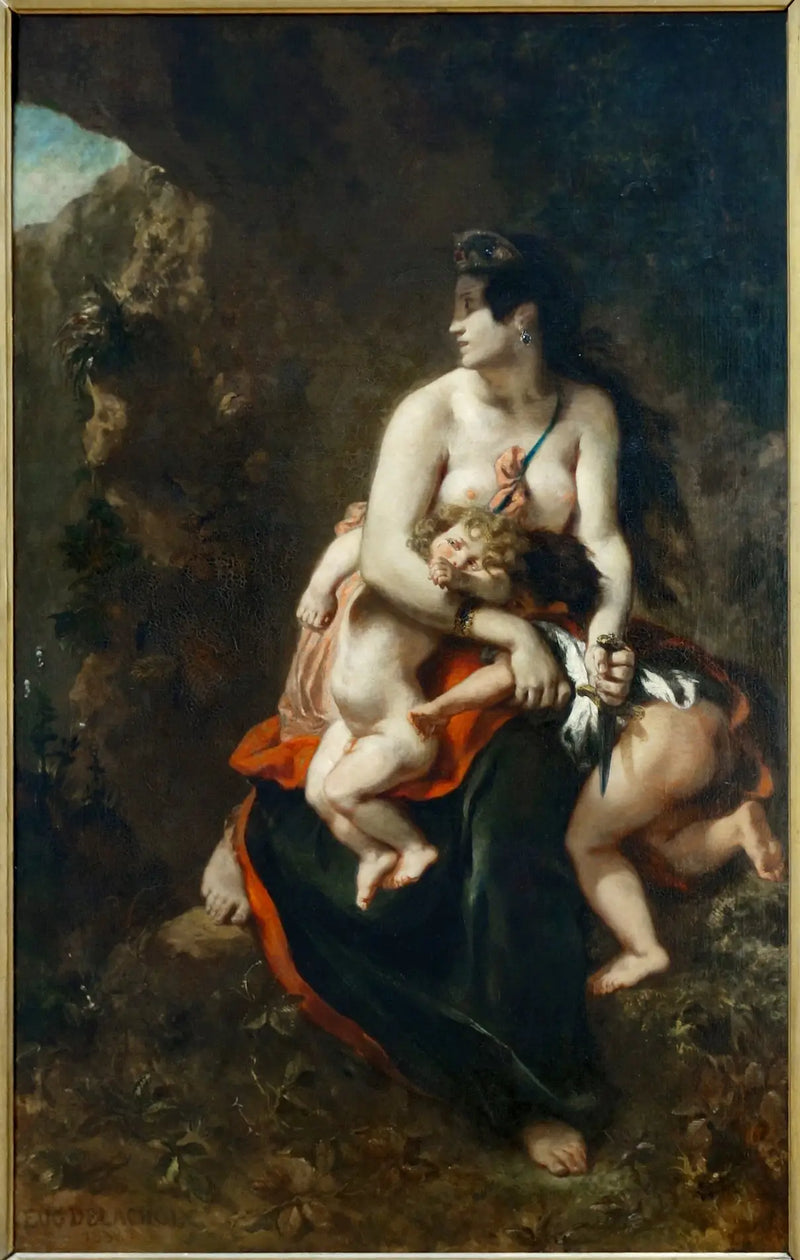 Médée furieuse - Eugène Delacroix